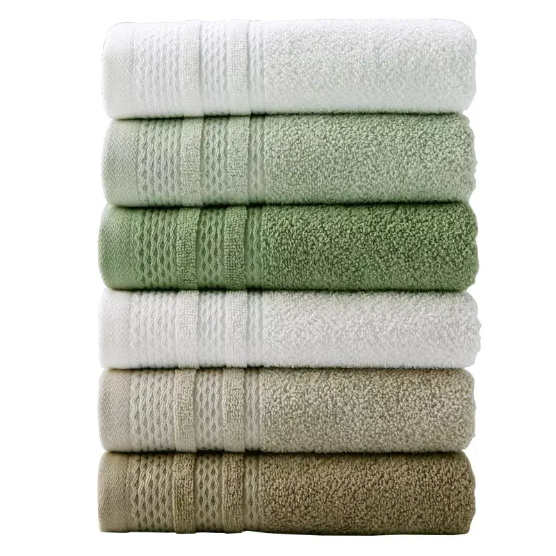 Yalan Large Size Custom Cotton White Bath Towel 70*140 luxury hotel