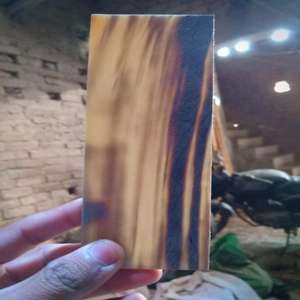 100% plaque de corne de buffle naturelle moyen foncé brun clair Style Animal artisanat cadres optiques produit d'artisanat naturel écologique - Product Image 1