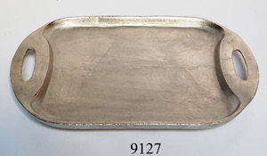 Plateau de service en aluminium, ustensile de qualité alimentaire, plateau de serveur pour les mariages et les hôtels - Product Image 4