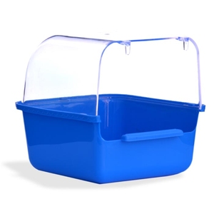 24 Pcs White Plastic <b>Small</b> and Medium Feeder for Your Pets' Cages & Houses! - Product Image 6