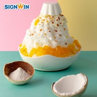 SIGNWIN halal jakim Teh Susu Rasa Es Krim Salju Manis dengan Tambahan Gula Dikemas dalam Kantong Bubuk Instan Rasio 1:7