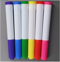 Ensemble de stylos marqueurs à pointe feutre non toxiques personnalisés avec logo promotionnel pour le dessin