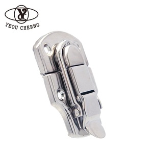 Durable Steel Lock Buckle Latch HC257 Nickel Plated for Gun case Hardware Fitting Aluminum case <b>Musical</b> Instrument case - Product Image 1