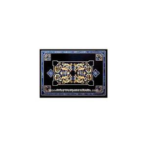 Mesa de mármol negro, única - Product Image 1