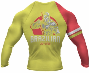 2022 último personalizado sublimado BJJ Rashguard Premium impreso protector para entrenamiento de artes marciales - Product Image 4