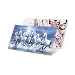 Póster de pared con diseño de mármol de alta resolución, azulejos de porcelana Gres de cerámica con acabado brillante alto, 600x1200mm para sala de conferencias. - Product Image 3