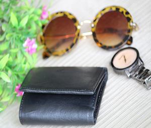 Premium Handcrafted Leather <b>Wallets</b> Vintage Black Color <b>Purse</b> Leather Stylish <b>Wallet</b> Hot Selling - Product Image 2