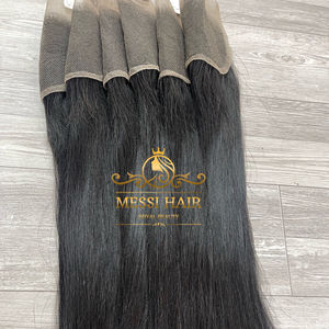 Cierre de encaje suizo HD, 5x5, 6x6, cabello humano Natural liso de Vietnam - Product Image 1