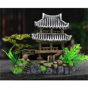 Cabina de <span class=keywords><strong>la</strong></span> torre de arrecife de Coral decoración acuario <span class=keywords><strong>rocalla</strong></span> tanque de peces árbol decoraciones - Product Image 2