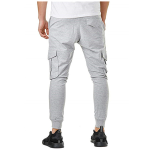 Joggers en coton de qualité supérieure pour hommes Pantalons de survêtement décontractés très appréciés Confort exceptionnel Coupe personnalisée Techniques brodées pour un usage quotidien - Product Image 5
