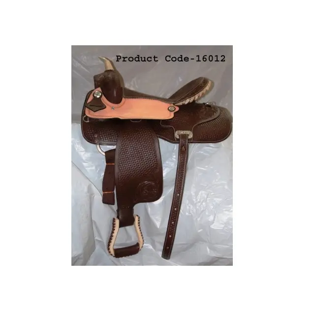 Silla de montar de caballo de alta calidad, nuevo diseño, 100 cuero, estilo personalizado, Color, origen, tamaño de lugar, modelo a precio bajo