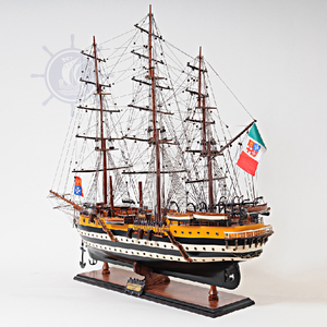 Imigo VESPUCCI modèle expédié nouveau DESIGN 80 cm réplique en bois artisanale avec présentoir, à collectionner, décor, cadeau, vente en gros - Product Image 5