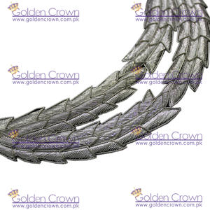 Gorra de Pico con Bordado de Bullion Personalizado |    Gorro de Pico Bordado a Mano con Hilo Metálico |   Gorra de Béisbol - Product Image 4