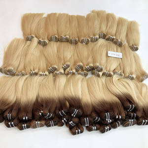 ผมแท้เกรด12A ช่อผมคนจากกัมพูชา100% มัดผมมนุษย์ผสมกับที่ปิด - Product Image 4