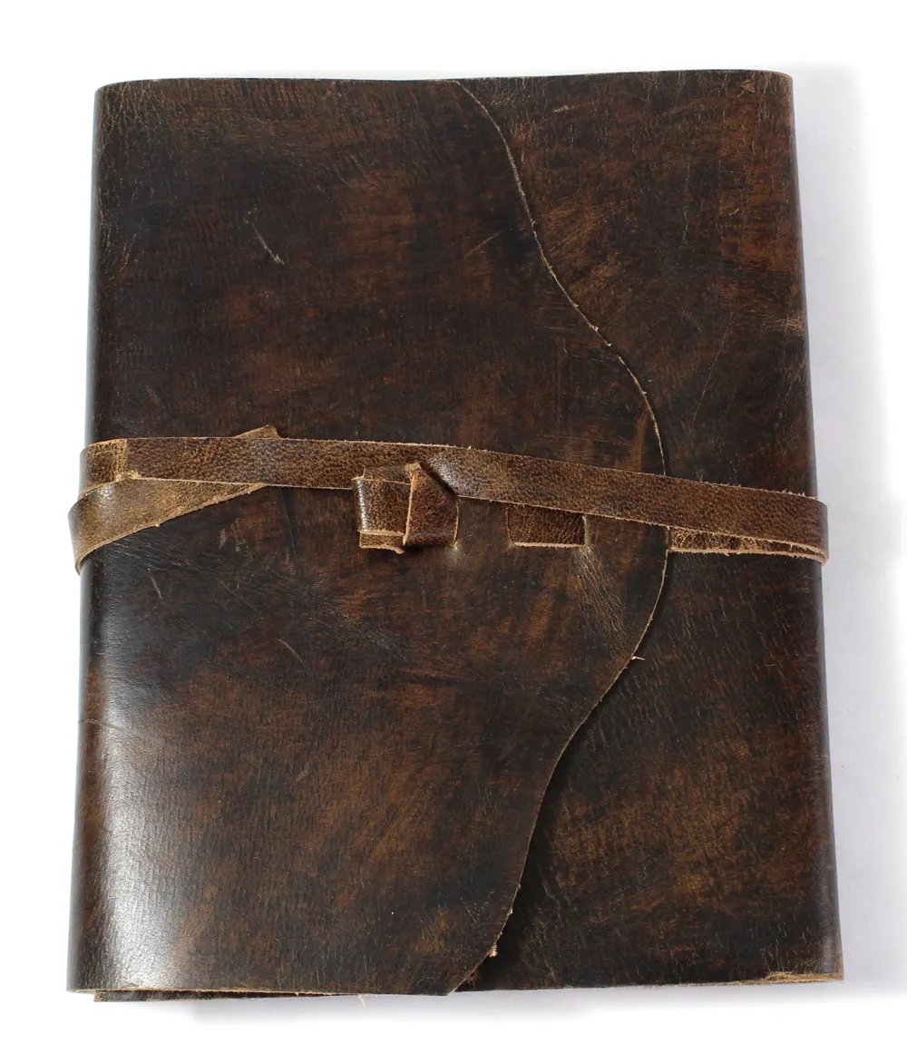 Gypsy Looking Vintage Design Antique Brown Color With Refillable Genuine Goat TC Leather Journal