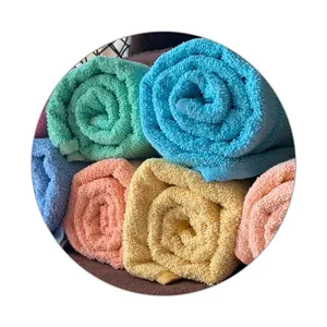 Hotel/Home Use 80%Cotton Customizable Color Quick Dry Bath Towel Hotel