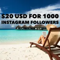Suscripción a 1000 seguidores de Instagram, 20 $, enfocados en redes sociales, publicidad (EE. UU. + Canadá)