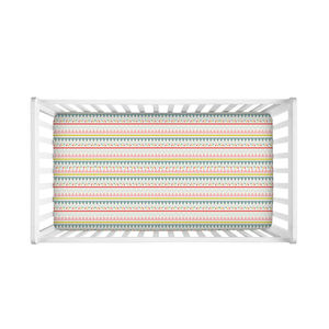 Customized Size and Design Organic Cotton Baby Fitted Crib Sheet - Product Image 1