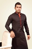Nouvelle Arrivée 2020 2021 – Qamis Arabe Homme, Thobe Musulman Long, Jubbah Islamique Personnalisée Brodé, Coupe Ample, Couleurs et Motifs Variés, Toutes Saisons