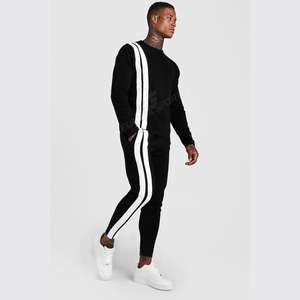 2020 Venta caliente de diseño de chándal de los hombres en el precio al por mayor de tamaño adulto chándal cómodo para hombres - Product Image 1