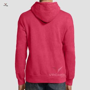 Sweats à capuche tricotés anti-rétrécissement à motif uni imprimés personnalisés pour hommes grande taille brodés anti-rides par sublimation - Product Image 4