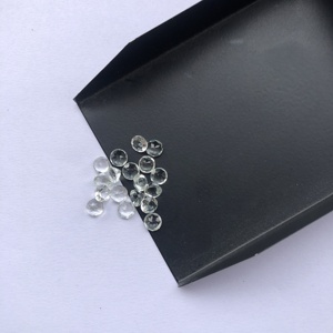 5mm naturel vert améthyste à facettes ronde calibrée pierre précieuse en vrac pierre semi-précieuse pour bijoux réglage collier pendentif anneau - Product Image 1