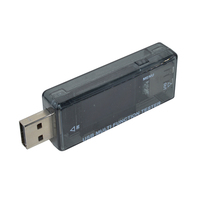 Probador USB de voltaje CC y detección de corriente QC2.0 3,0 Indicador de cargador de Banco de energía DC Voltímetro digital Amperimetro Cur