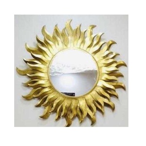 Espejo de pared de Metal Vintage moderno con marco de diseñador hecho a mano, decoración de baño Vintage antigua para el hogar o regalos de boda - Product Image 2