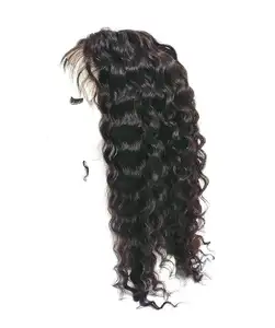 SALE !! HD lace curl hair wig high quality full cuticle raw hair 100% natural hair from Viet Nam Nguyen Thi Nhi factory