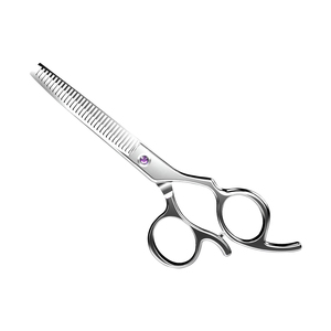 Ciseaux pour coupe de cheveux, 5 pièces, Set de ciseaux amincissants, pour désépaissir et couper les dents, professionnels - Product Image 3