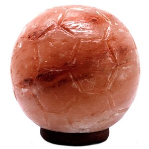 Himalayan Salt Crystal <b>Lamp</b> Carved <b>Football</b> Shape for Home Decor Feng Shui Style Natural Craft for Car Use - Product Image 2