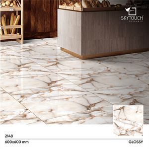 SKYTOUCH Dormitorio de lujo Marrón claro Multi especificación Piso Azulejo de porcelana muy grande Incrustaciones Diseño europeo Ácido/Desgaste - Product Image 2