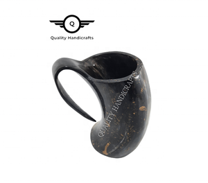 Jarra Vikinga de Cuerno de Búfalo, Jarra Medieval para Cerveza, 200ml-300ml, Apta para Alimentos, Directo de Fábrica, Artesanía de Calidad India - Product Image 5