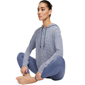 Sudaderas con capucha personalizadas con logotipo personalizado Ropa deportiva para mujer Diseño forrado teñido liso Sudaderas con capucha de talla grande Sudaderas - Product Image 3