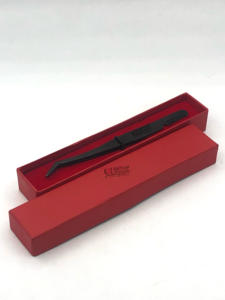 Pinces à épiler pour extensions de cils en plasma volume russe de haute qualité, en acier inoxydable, peigne arrière, antistatique, antimagnétique, 10 mm - Product Image 6