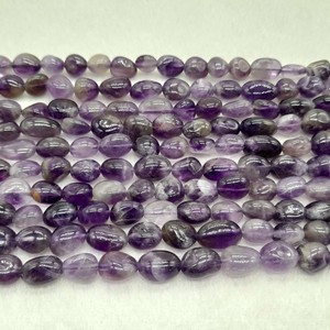 ลูกปัดอเมทิสต์ลายทรงกลมธรรมชาติแบบหลวมสำหรับทำเครื่องประดับ - Product Image 1