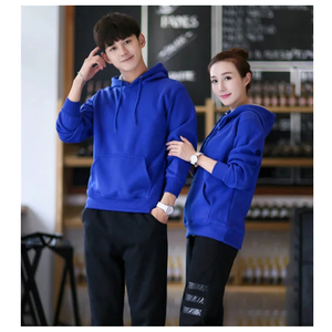 Sudadera con capucha negra para hombre, jersey liso negro, cálido, para invierno - Product Image 4