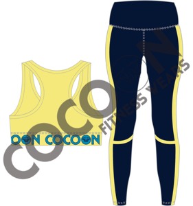 Ensemble de yoga pour femmes, imprimé intégral, vêtements de sport sublimés, soutien-gorge de sport, leggings taille haute, vêtements de sport pour la salle de sport, imprimé guépard, camouflage léopard - Product Image 5
