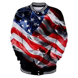 Wholesale High Quality Custom Sublimation Men's Casual Letterman Jacket - Product Image 6