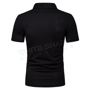 Polo de manga corta para hombre, camiseta personalizada de alta calidad, antiarrugas, OEM - Product Image 3