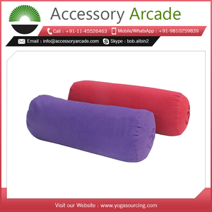 Coussin de yoga cylindrique rond pour la pratique du yoga, coussin de soutien en mousse haute densité pour la méditation et les étirements, vente en gros - Product Image 5