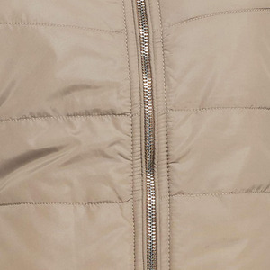 2025 chaqueta acolchada con cremallera larga de moda para mujer hecha a medida transpirable nailon algodón impermeable estilo holgado soporte impreso - Product Image 5