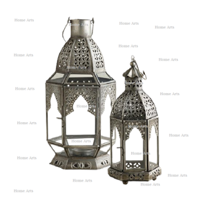 Fantastic Design <b>Lantern</b> Metal And <b>Glass</b> <b>Lantern</b> Customized Shape Different Sizes Hanging <b>Lantern</b> By Home Arts - Product Image 1