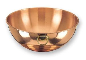 Bol à mélanger en cuivre pur 100%, ustensile de cuisine pour fruits en cuivre poli à la main pour meilleure vente - Product Image 5