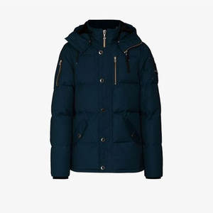 Chaqueta acolchada holgada personalizable para hombre, chaqueta con capucha cálida para invierno, con cremallera - Product Image 4