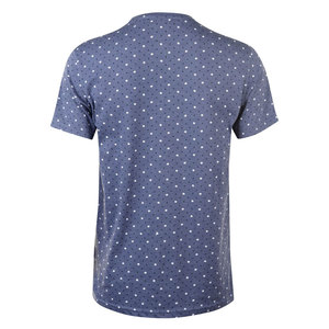 เสื้อยืดผู้ชายขายส่ง ผ้าโพลีเอสเตอร์ถัก 100% สั่งทำได้ พิมพ์โลโก้คุณภาพสูง คอกลม แขนสั้น แห้งเร็ว ระบายอากาศได้ดี - Product Image 6