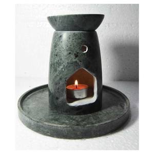 Gorgeous Soapstone Tea Light <b>Aroma</b> Oil Burner - Product Image 1