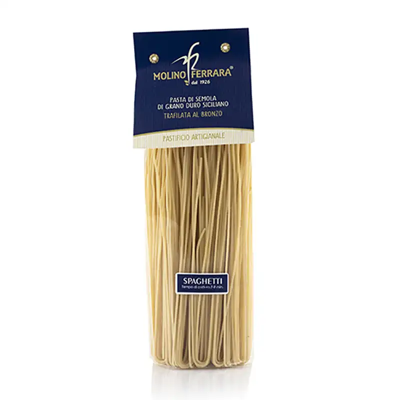 Top Quality Italian SPAGHETTI Artisan Pasta SICILIAN GRAINS with a delicate and pleasant taste For Export