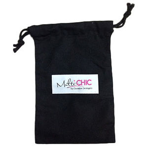 Custom Embroidery Logo High Quality Cotton Canvas Bag Cotton Gift Packaging <b>Pouch</b> Small <b>Drawstring</b> Bag - Product Image 4
