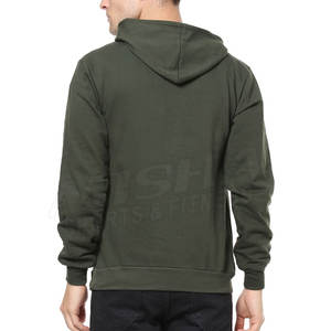 Sweat à capuche à manches longues mode régulière entièrement personnalisé Logo disponible manches hommes à capuche vêtements d'hiver - Product Image 3